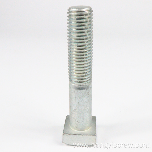 Carbon Steel Stainless Steel Square Neck Bolts